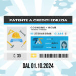 Patente a crediti in edilizia dal 01.10.2024